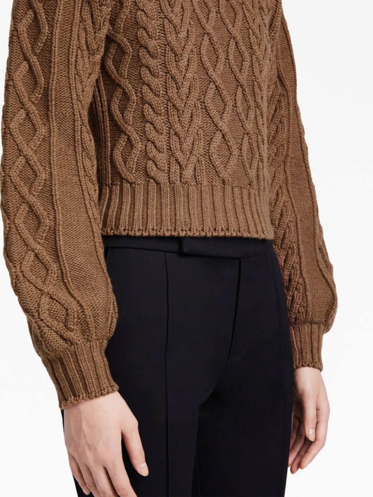 Crew Neck Wool Jumper - Image 4