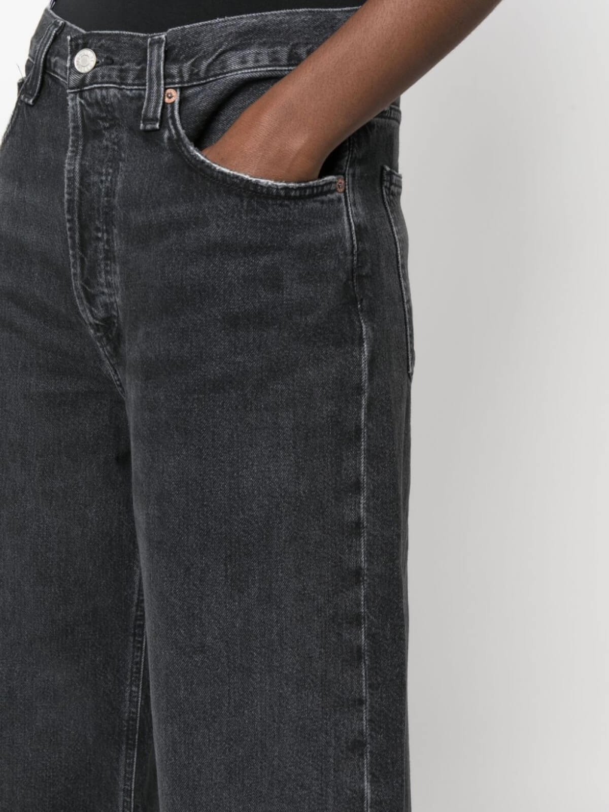 High Rise Wide Leg Jeans - Image 4