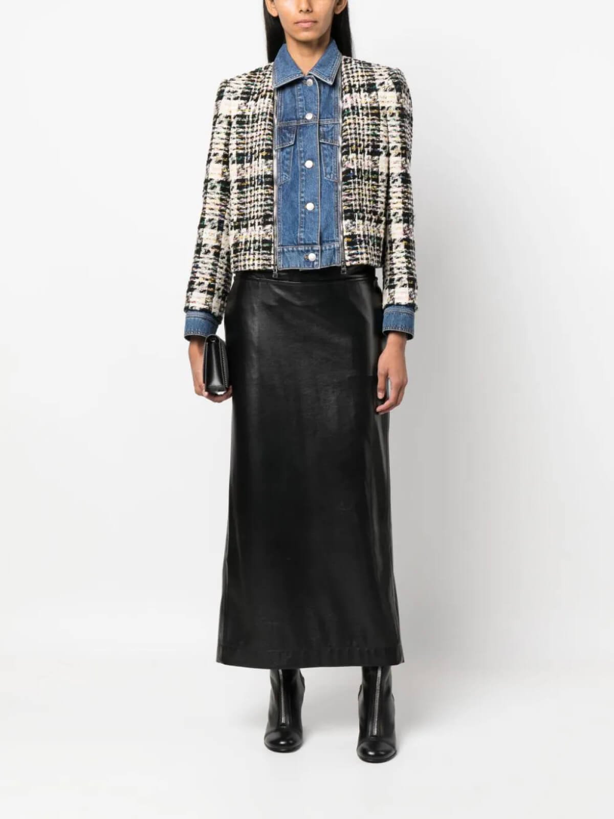 Hybrid Box Fit Tweed Jacket